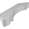 Ekena Millwork 4-in. W x 28-in. D x 28-in. H Olympic Architectural Grade PVC Knee Brace BRCP04X28X28OLY - alternate 4
